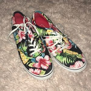 Floral Vans